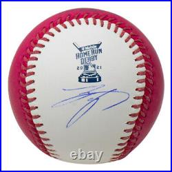 Shohei Ohtani Signed LA Angels 2021 Home Run Derby Baseball MLB Fanatics