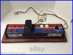 Super Baseball Home Run Derby Arcade Control Player Panel Assembly USED #2339