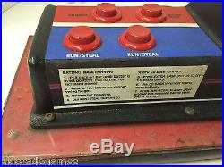 Super Baseball Home Run Derby Arcade Control Player Panel Assembly USED #2339