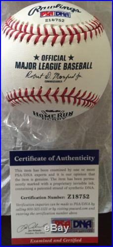 TODD FRAZIER PSA/DNA Hand Signed AUTO 2015 HOME RUN DERBY OFFICIAL BASEBALL