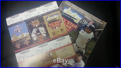 Ticket stub program 2014 MLB ALL STAR GAME HOME RUN DERBY STRIP 7/14 7/15