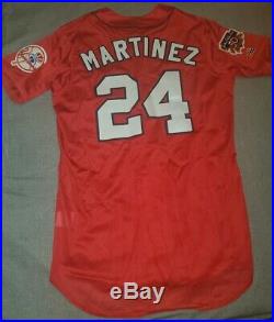 Tino Martinez 1997 Home Run Derby All Star Game Jersey NY Yankees Majestic 6000