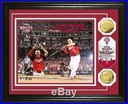 Todd Frazier 2015 Champion MLB Home Run Derby 24Kt Gold Coin Photo Mint