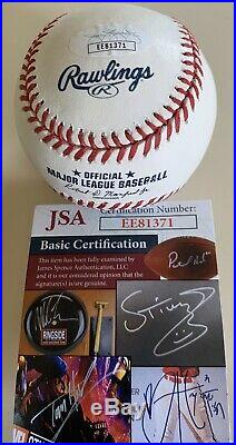 Todd Frazier Autographed Signed Home Run Derby Logo Ball JSA COA EE81371