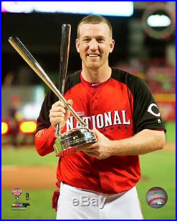 Todd Frazier Cincinnati Reds 2015 MLB ASG Home Run Derby Trophy Photo SD009