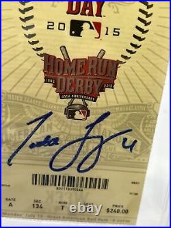 Todd Frazier MLB Ticket 2015 All Star Home Run Derby Olympics USA PSA Autograph