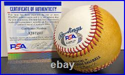 Todd Frazier Signed Autographed Home Run Derby Baseball With PSA COA