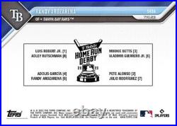 Topps NOW 2023 Card #s Homerun Derby Ball Relic /10 Or Lower Participant Presale