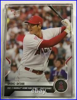 Topps Now 2021 Shohei Ohtani 496 Home Run Derby Commemorative Card T-Mobile