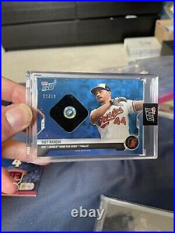 Trey mancini home run derby topps now relic /49