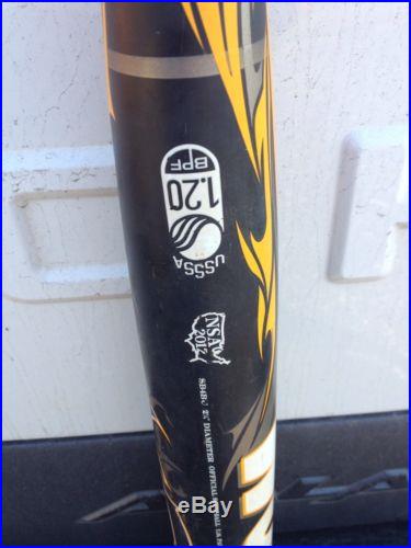Used worth 454 balanced model sb4su shaved home run derby bat. 27oz
