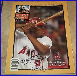 Vlad Guerrero Signed 2007 All Star Program and Game Used Home Run Derby Baseball