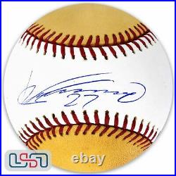 Vladimir Guerrero Angels Autographed 2007 Home Run Derby Baseball JSA Auth