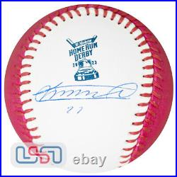 Vladimir Guerrero Jr. Blue Jays Signed 2023 Home Run Derby Baseball USA SM BAS