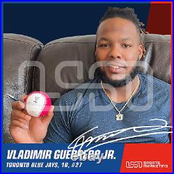Vladimir Guerrero Jr. Signed HRD Champ 2023 Home Run Derby Baseball USA SM BAS