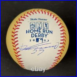 Vladimir Guerrero autograph signed 2007 HR Derby Baseball BAS Beckett Witness