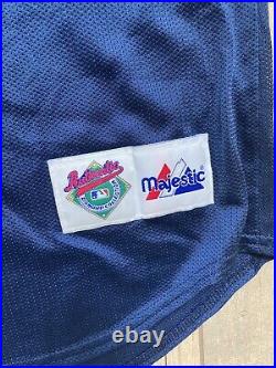 Vtg Mark Mcgwire 1999 MLB All Star Jersey Majestic Authentic Jersey Medium Blue