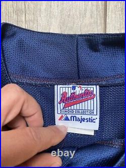 Vtg Mark Mcgwire 1999 MLB All Star Jersey Majestic Authentic Jersey Medium Blue
