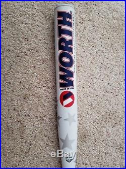 Worth Liberty 26oz ASA SHAVED & ROLLED Homerun Derby Slowpitch Softball Bat