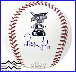 Yankees Aaron Judge Autographed 2017 Home Run Derby Baseball Fanatics Auth