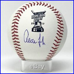 Yankees Aaron Judge Autographed 2017 Home Run Derby Baseball Fanatics Auth #3