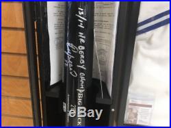 Yoenis Cespedes Autograph Bat & 2014 Home Run Derby Money Ball JSA Cert With Case