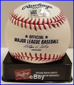 Yoenis Cespedes Autographed 2014 Home Run Derby Baseball MLB Authentication COA