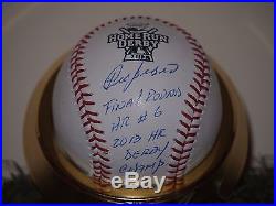 Yoenis Cespedes Signed Game Used 2013 HR Derby Home Run Ball Steiner Auto Mets